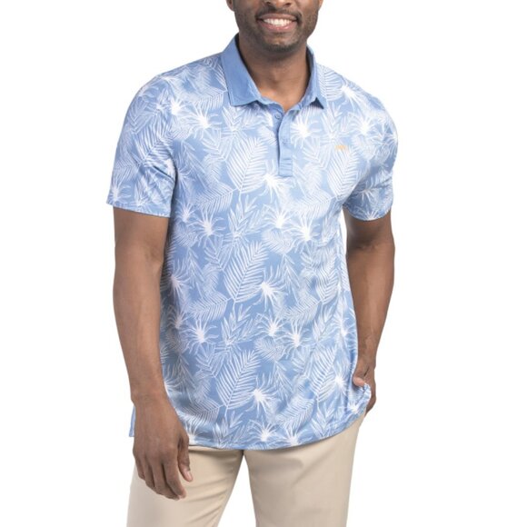 PALM GOLF Blue Overlook Polo Top - Picture 1 of 2